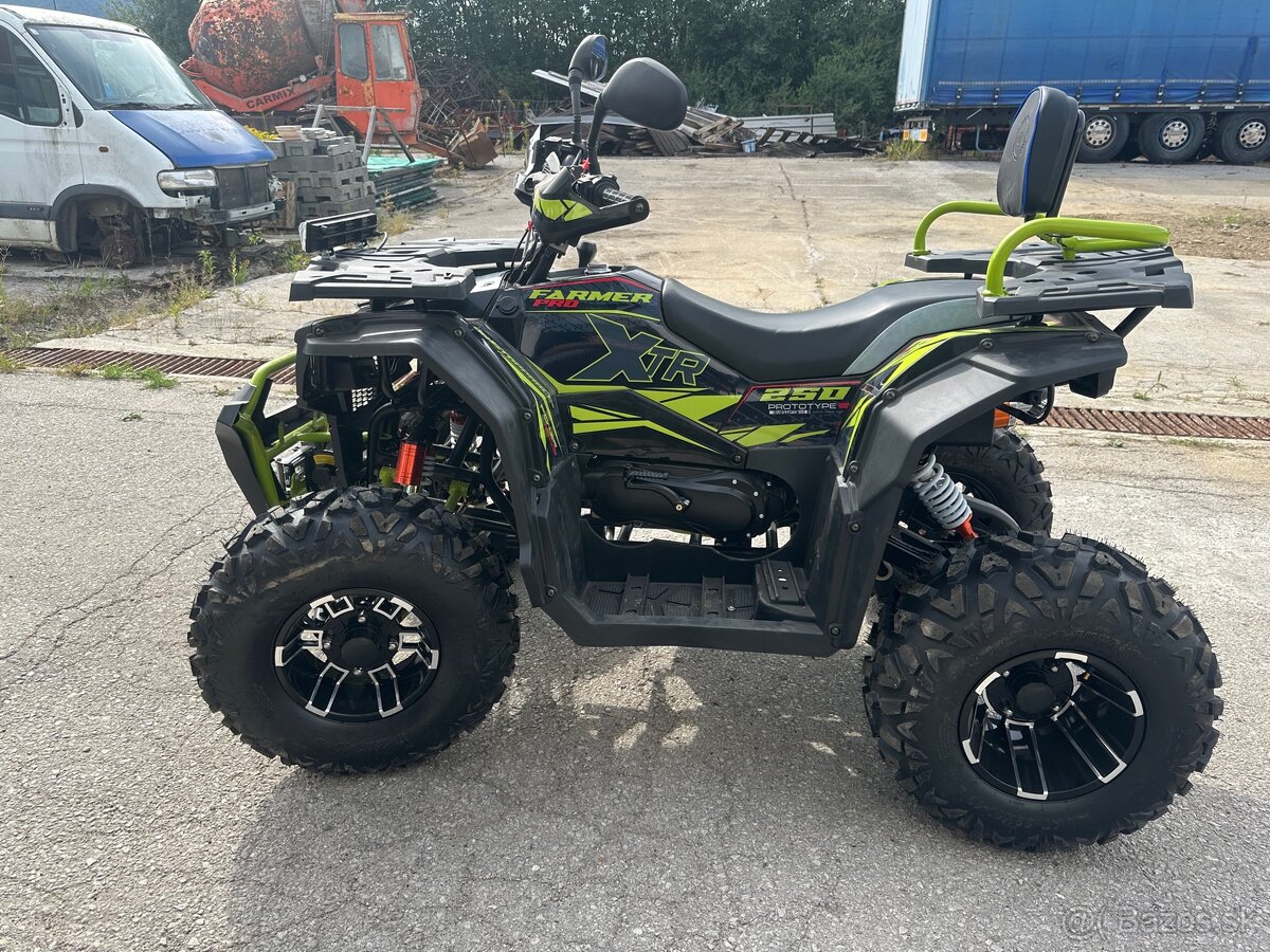 Akcia Štvorkolka xtr 250cm3 10/10 + zaruka