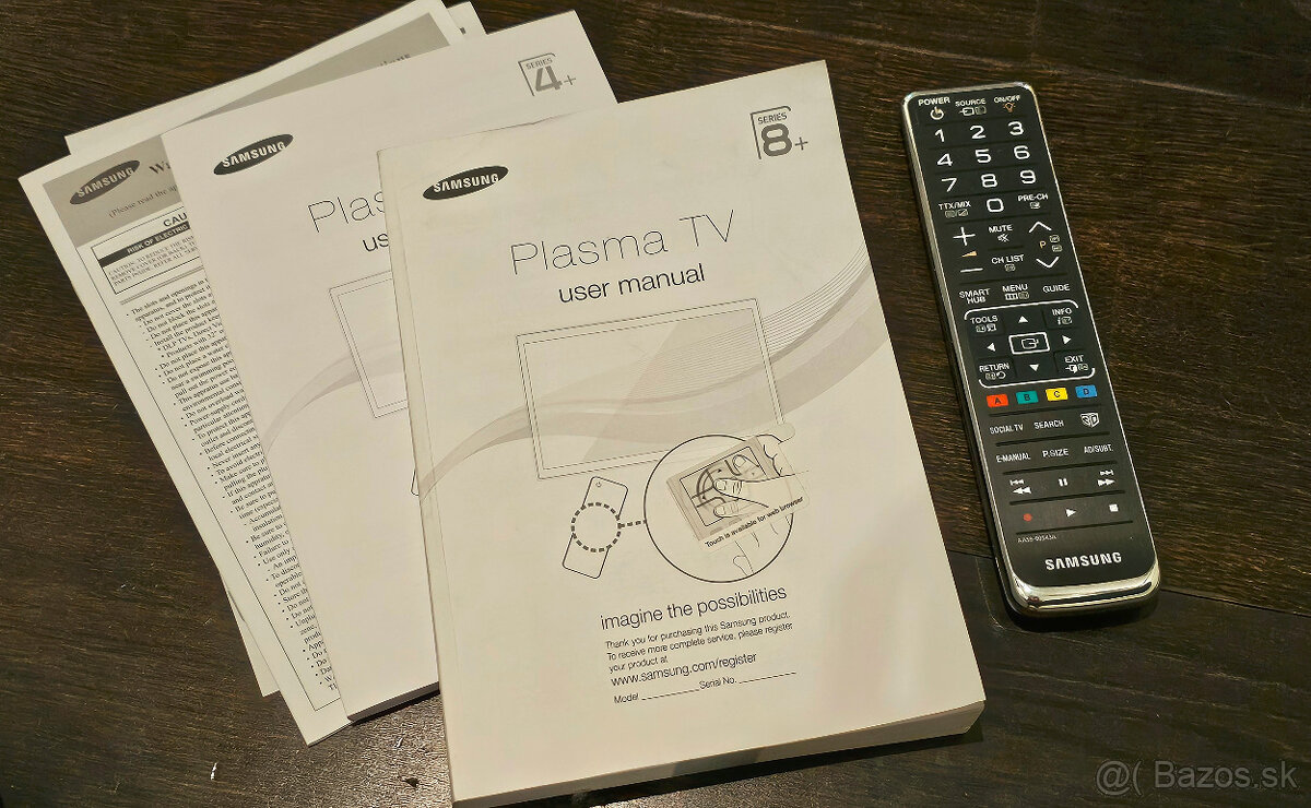 Predávam 64″plazmový televízor Samsung + AppleTV - 4