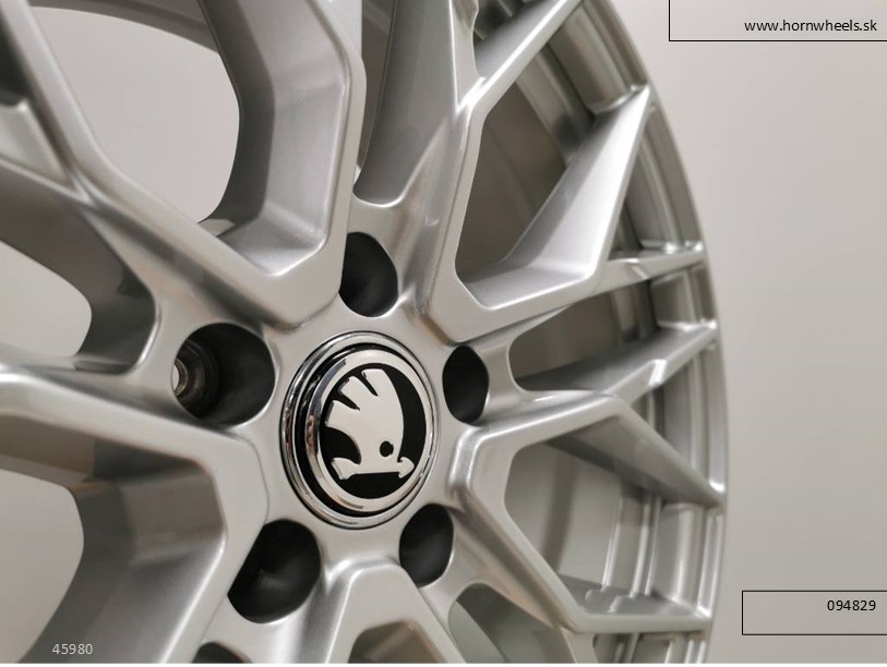 7,5J R17 5x112 ET47 Škoda Superb, Karoq alu disky 1229 - 4
