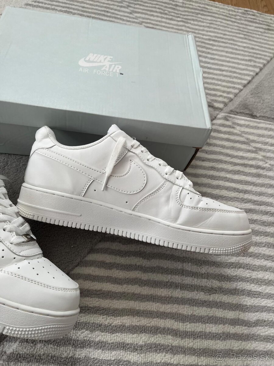 Nike Air Force 1 Biela/White 45 - 4