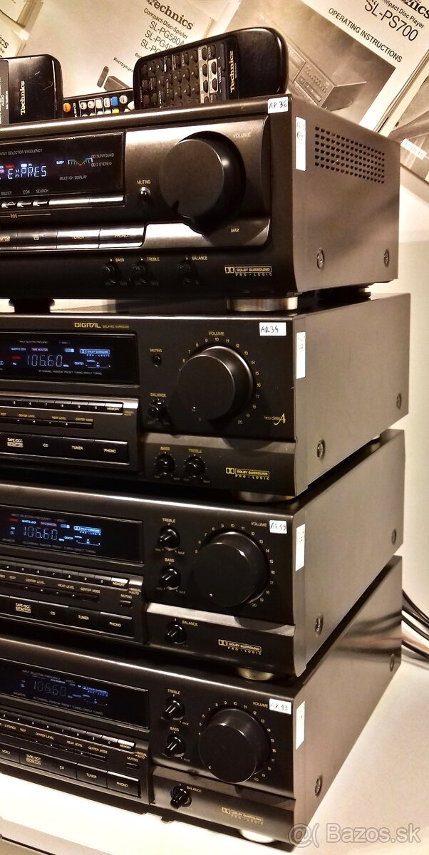 SERIA receiver TECHNICS RE01, vyber DO, anteny AM/FM, Japan - 4