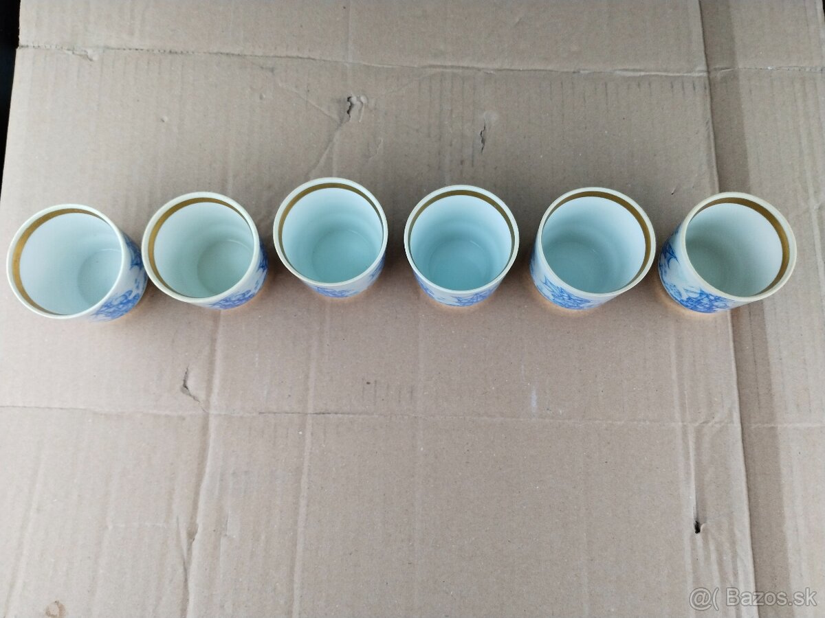 Sada šálok czechoslovakia 6 ks - 4