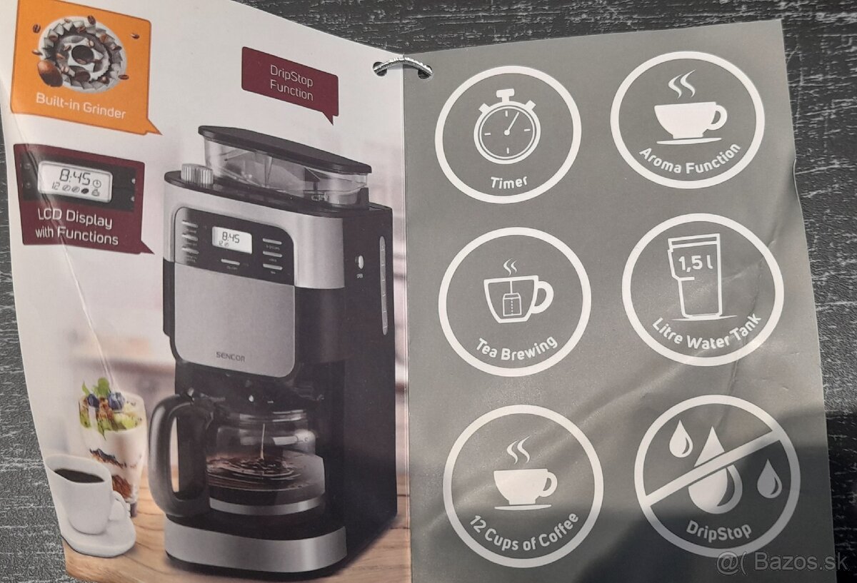 Kavovar Sencor sce 7000bk. - 4