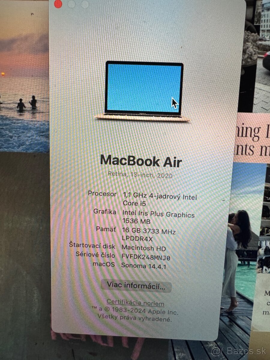 Macbook air 13 inch rosegold 2020 - 4