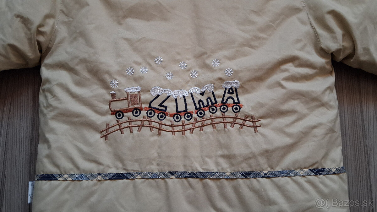 zimná chlapčenská bunda veľ.122 - 4