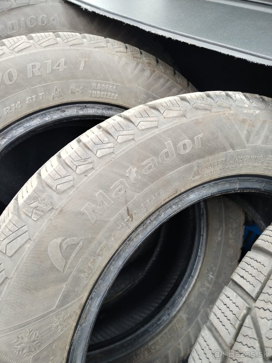 Pneumatiky Matador 165/70 R14 - 4