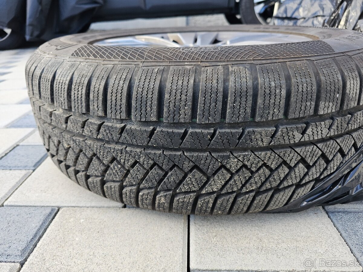 Predám 4 ks 16" Alu diskov Elborn a zimné pneumatiky - 4