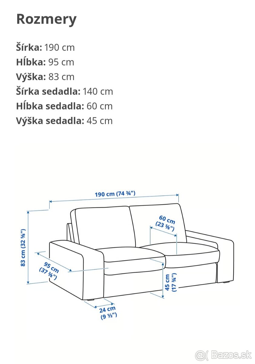 Kivik 3miestna +2 miestna - 4