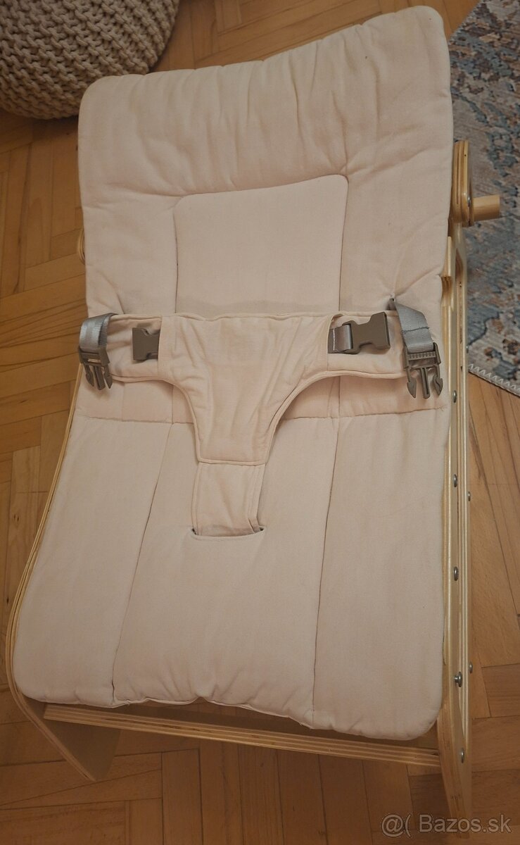 Krasne polohovatelne drevené kresielko - 4