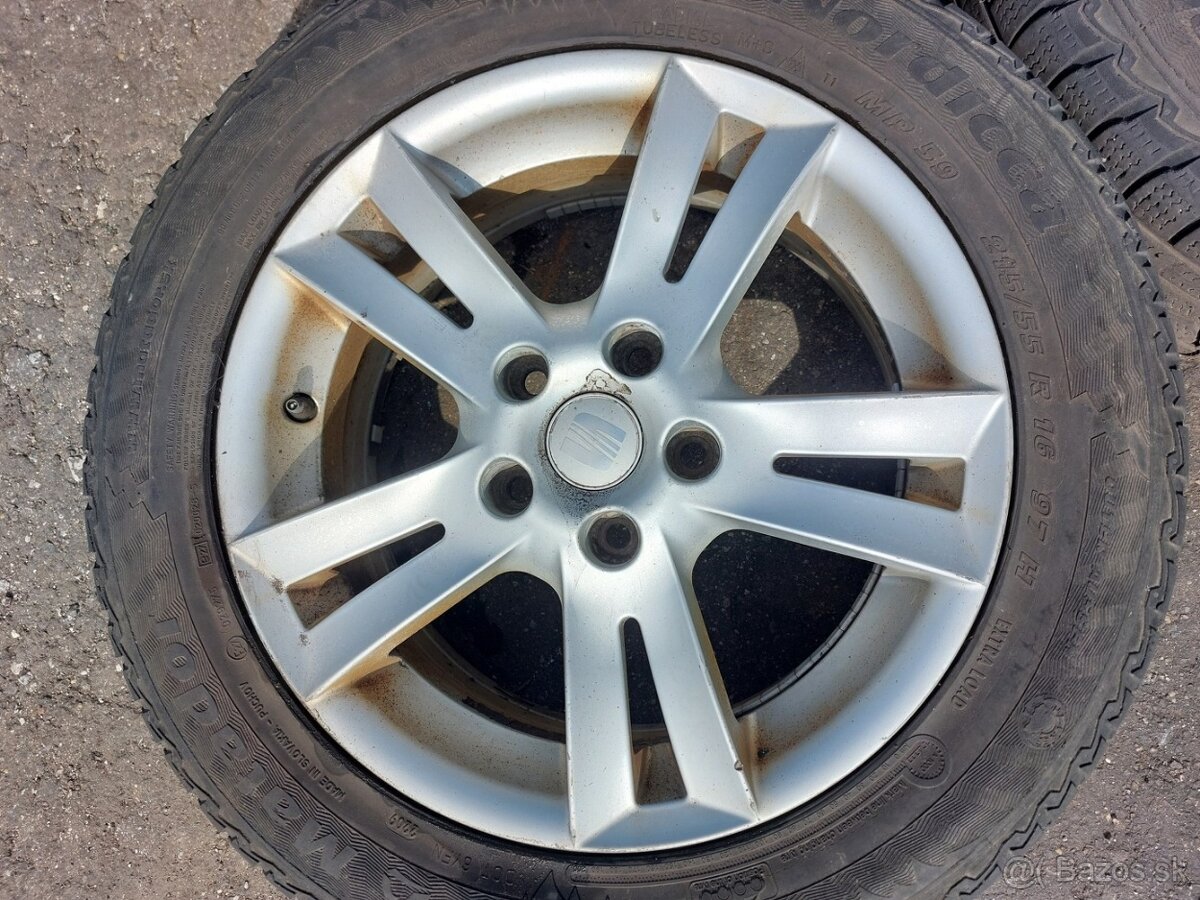 ELEKTRÓNY SEAT R16 5X112 6,5JX16 ET50 5P5071490 - 4