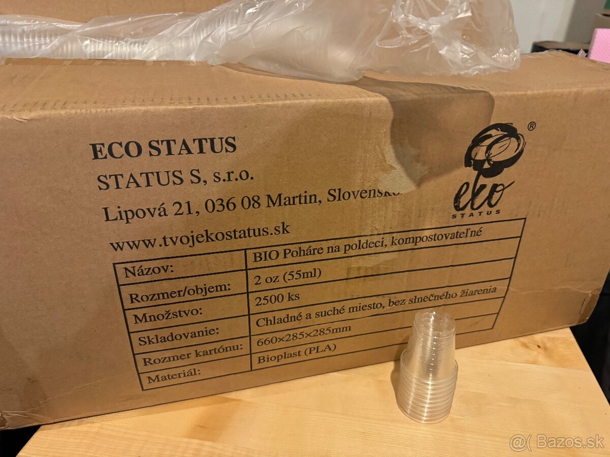 plastové poháre. - 4
