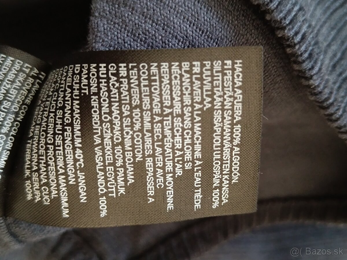 Menčestrová košeľa H&M - 4