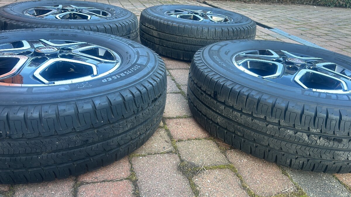 Fiat Ducato kolesá alu originál Michelin 225/75 r16 - 4
