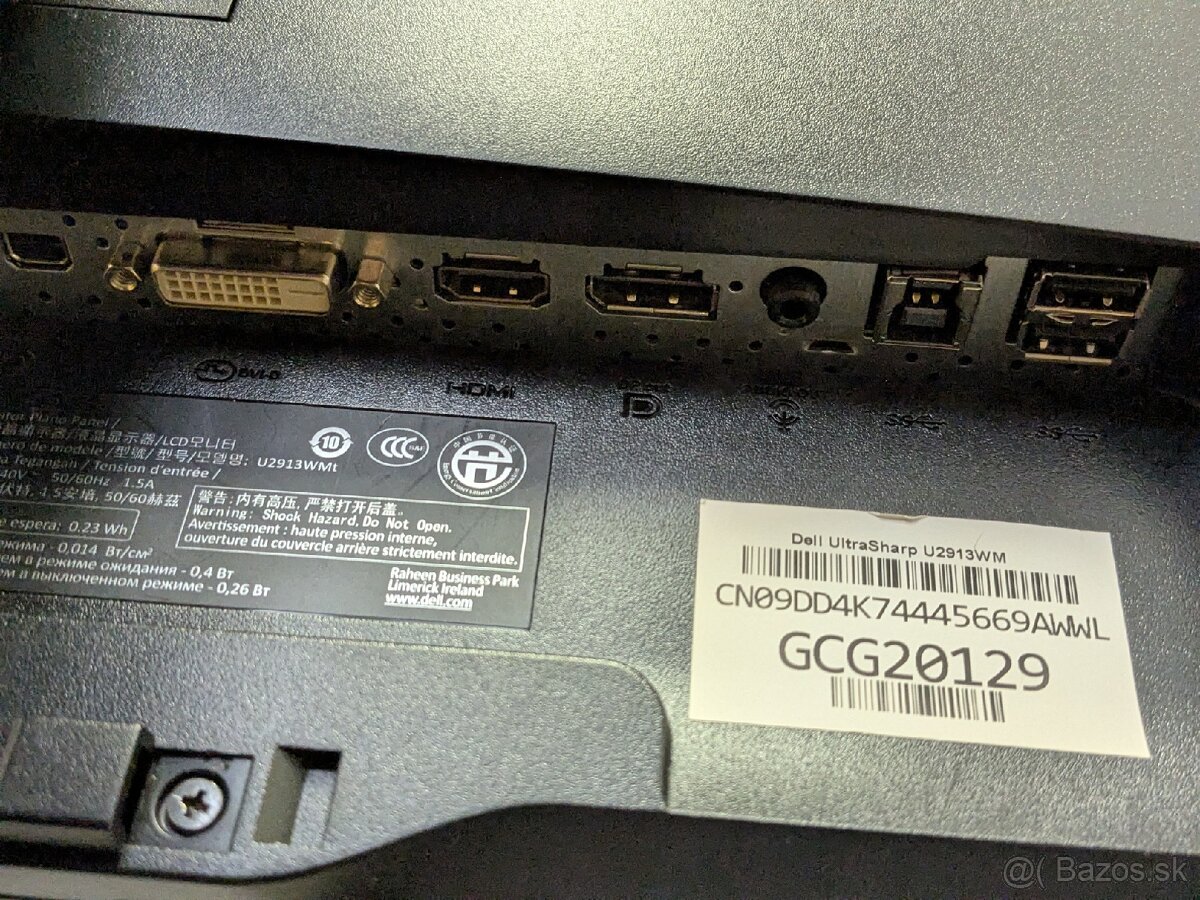 Širokouhlý Monitor Dell UltraSharp U2913WM - 4