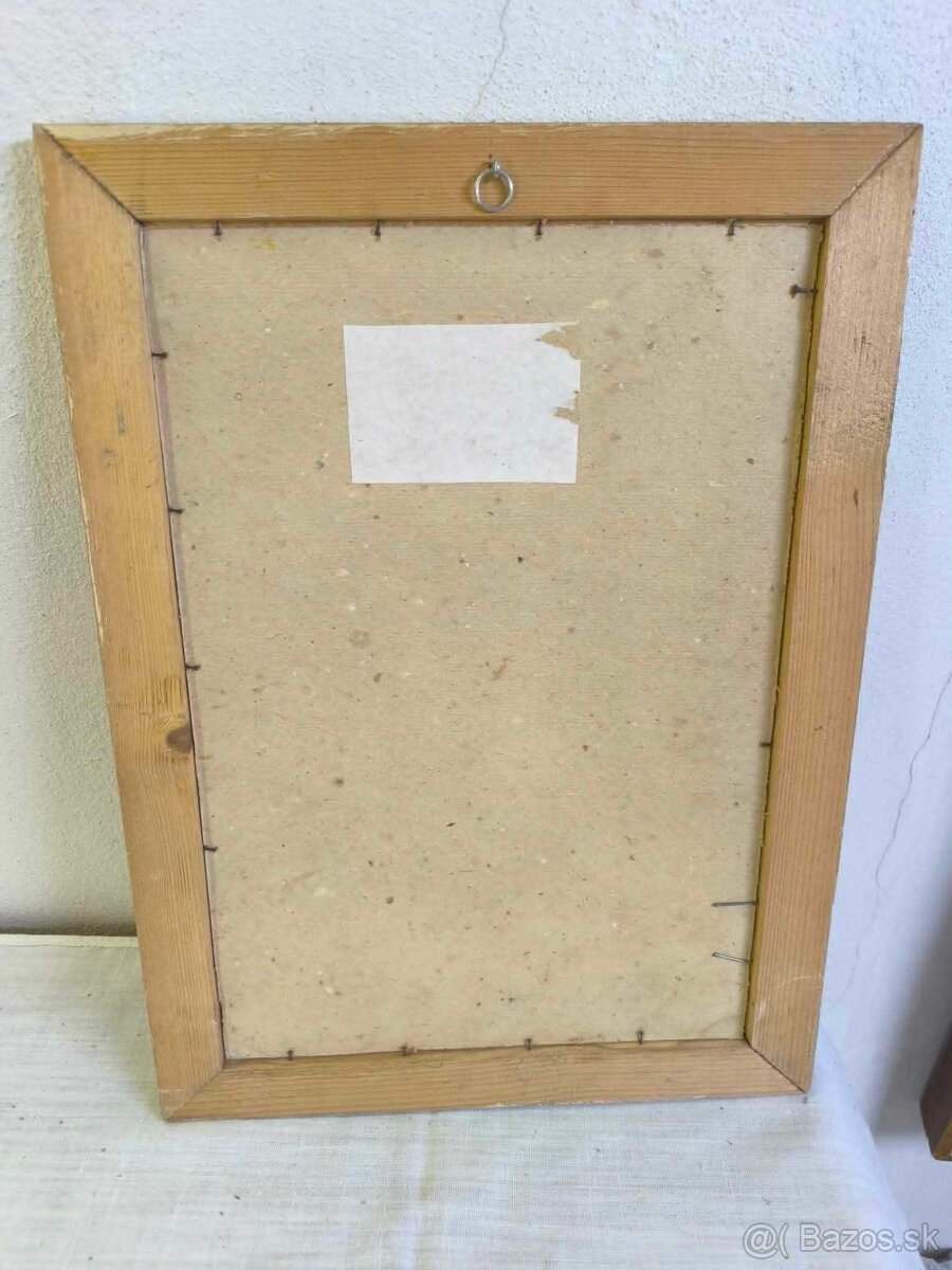 Olejomaľba na kartone - 4