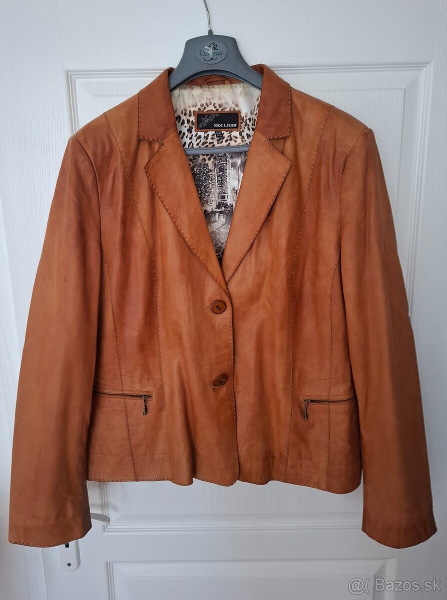 Kožená bunda dámska - 4