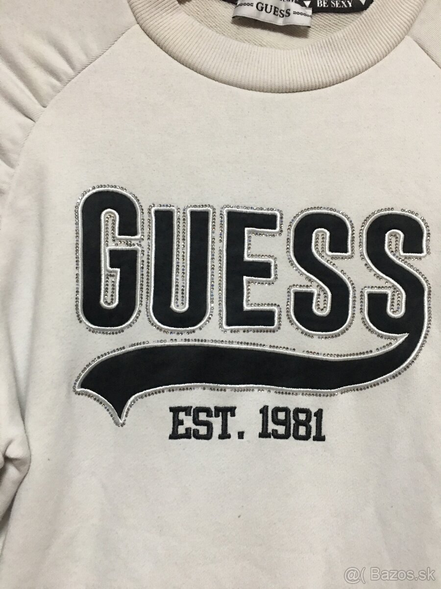 GUESS originál nová kolekcia damska mikinka S - 4
