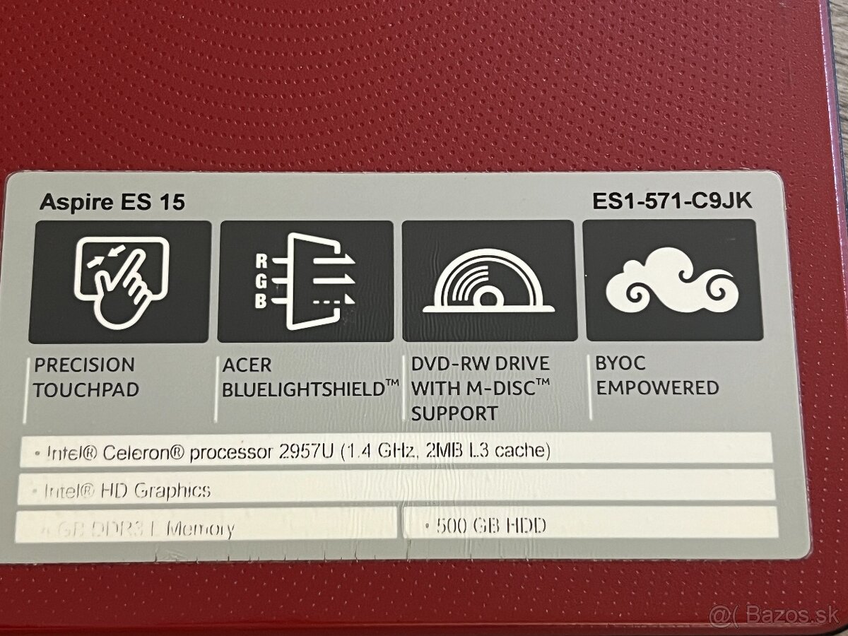 acer -Aspire ES15 - 4