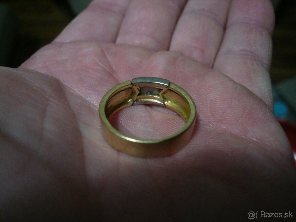 predam zlaty prsten s diamantom - 4