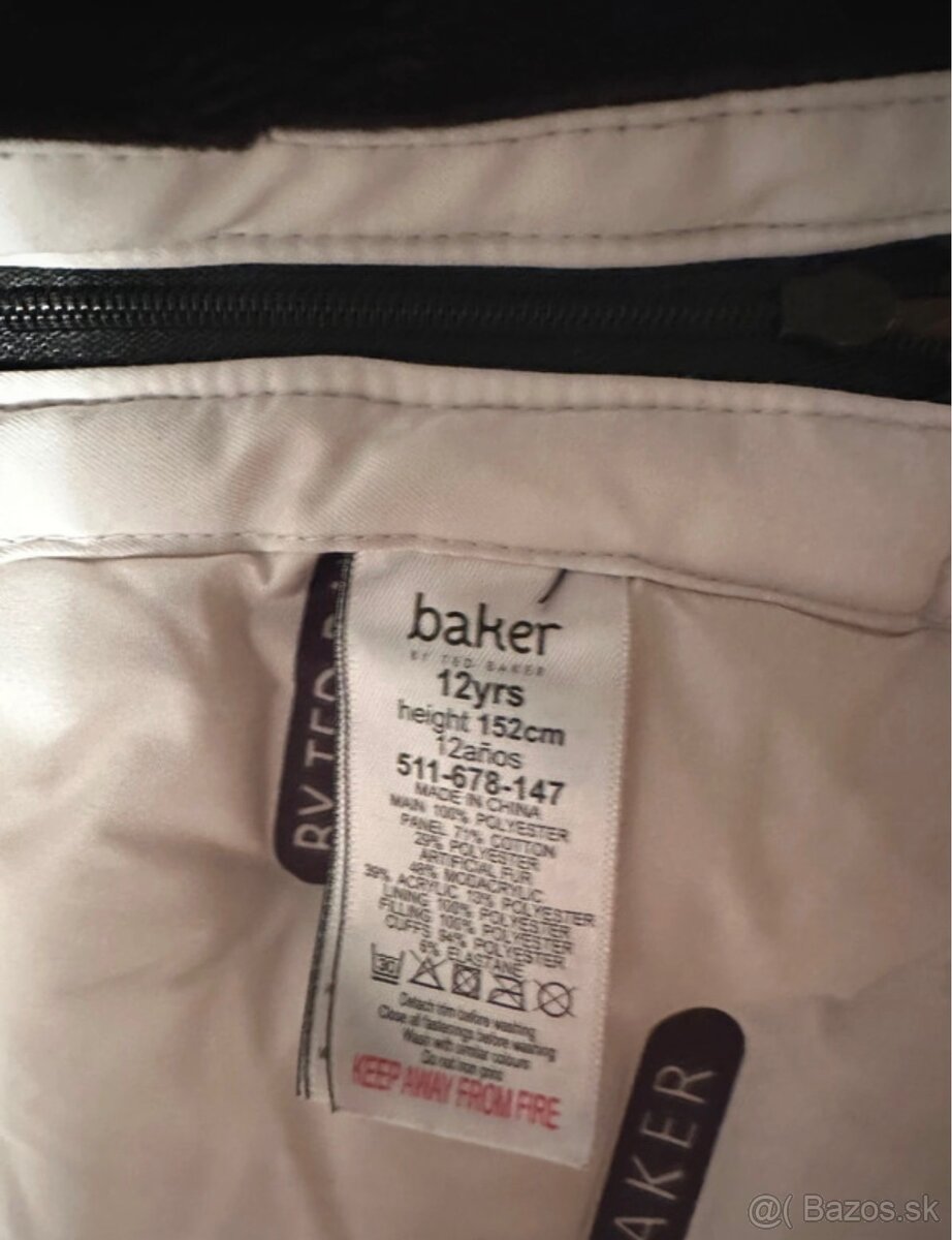 TED BAKER značková predĺžená bunda - 4