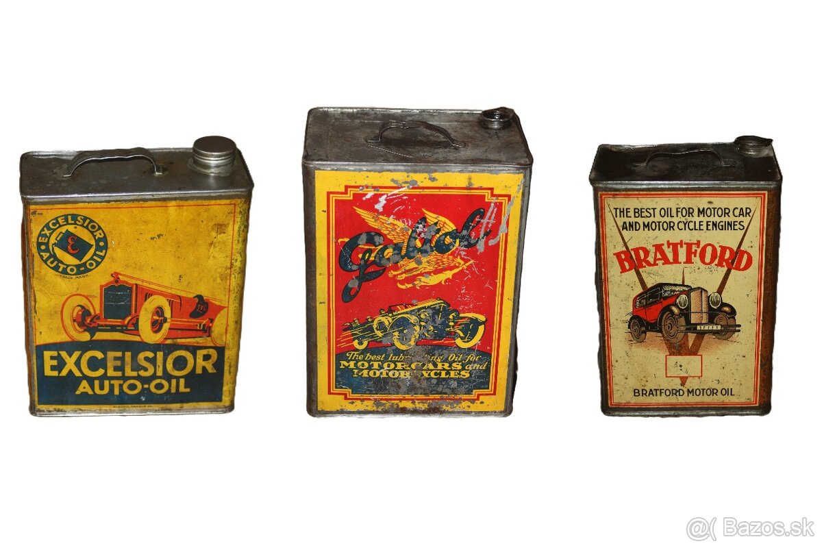 Cedule a Plechovky od oleje - Hledám - 4