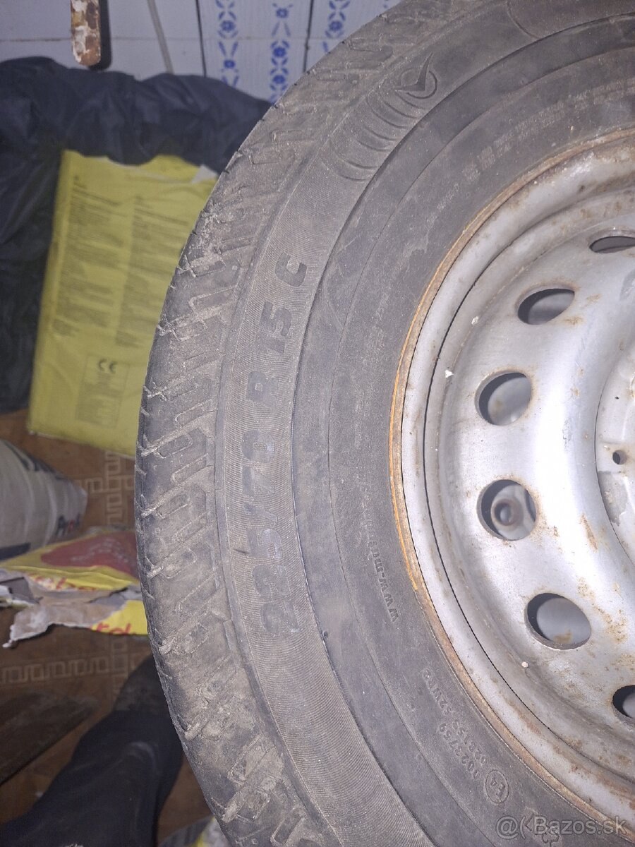 Vw lt, sprinter 225/70r15 c 5x160 - 4