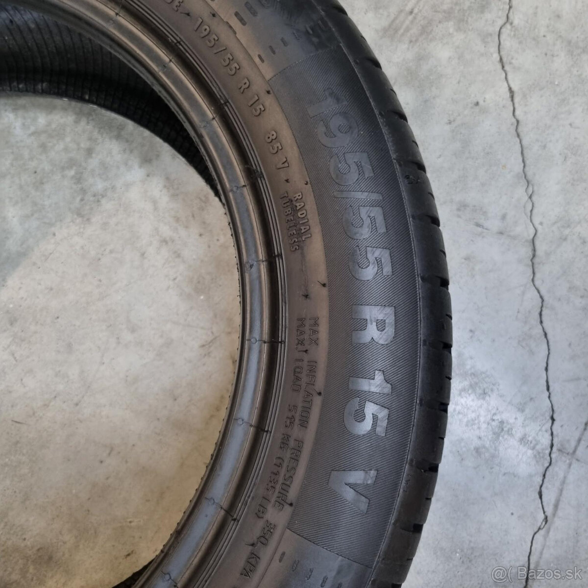 Letné pneumatiky 195/55 R15 CONTINENTAL - 4
