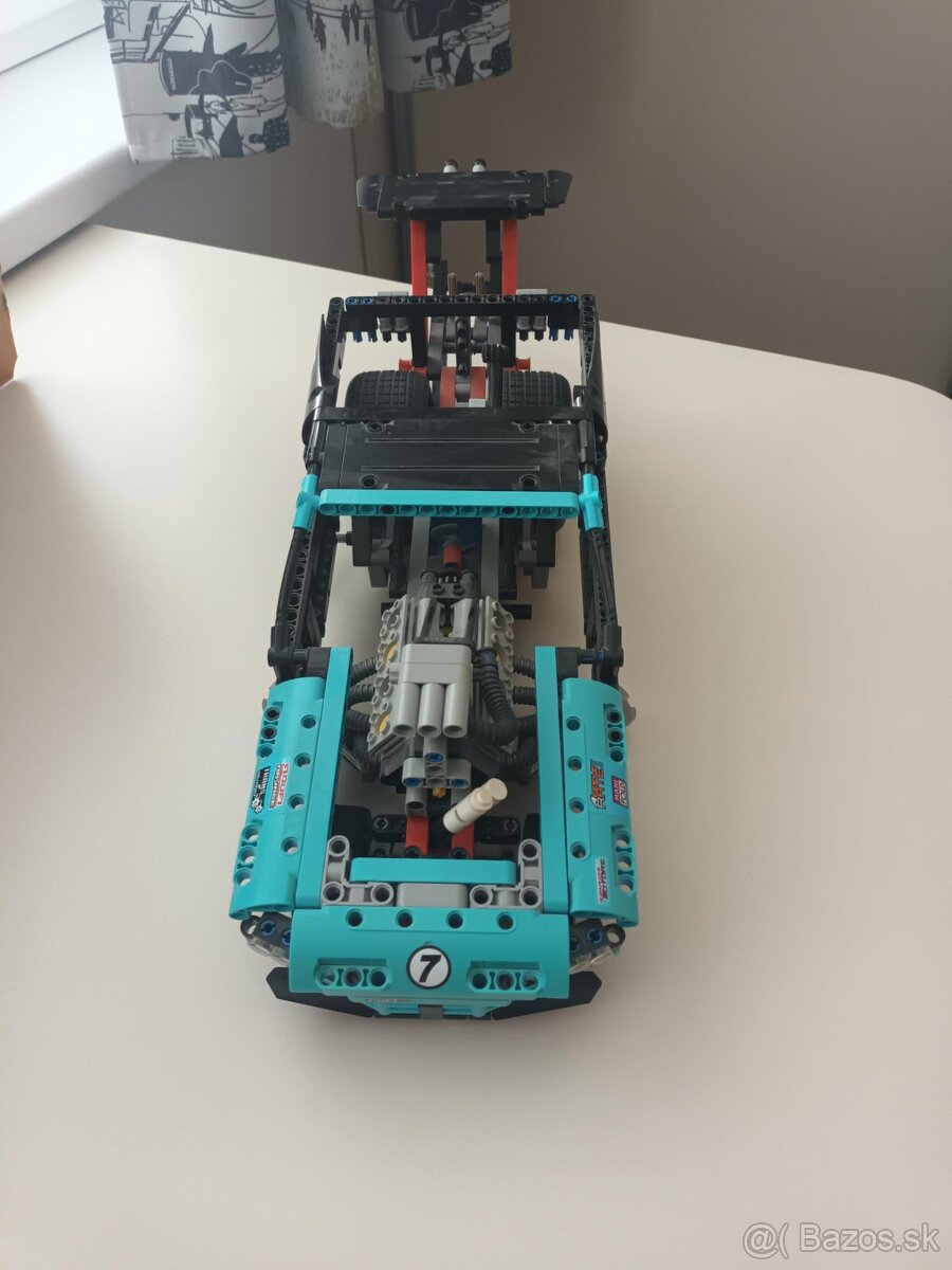 LEGO Technic 42050-Dragster Drag Racer 2 v 1-Použité - 4