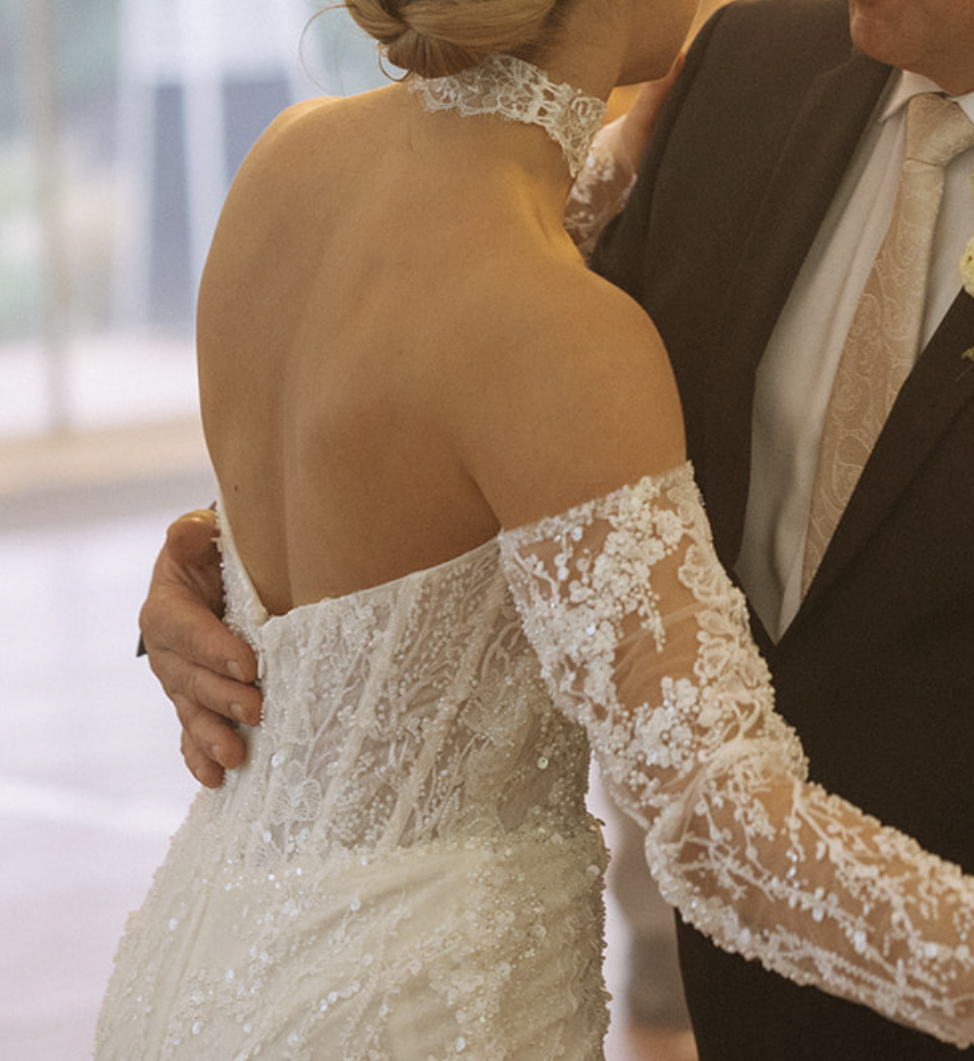 Predám svadobné šaty WONÁ Concept - 4