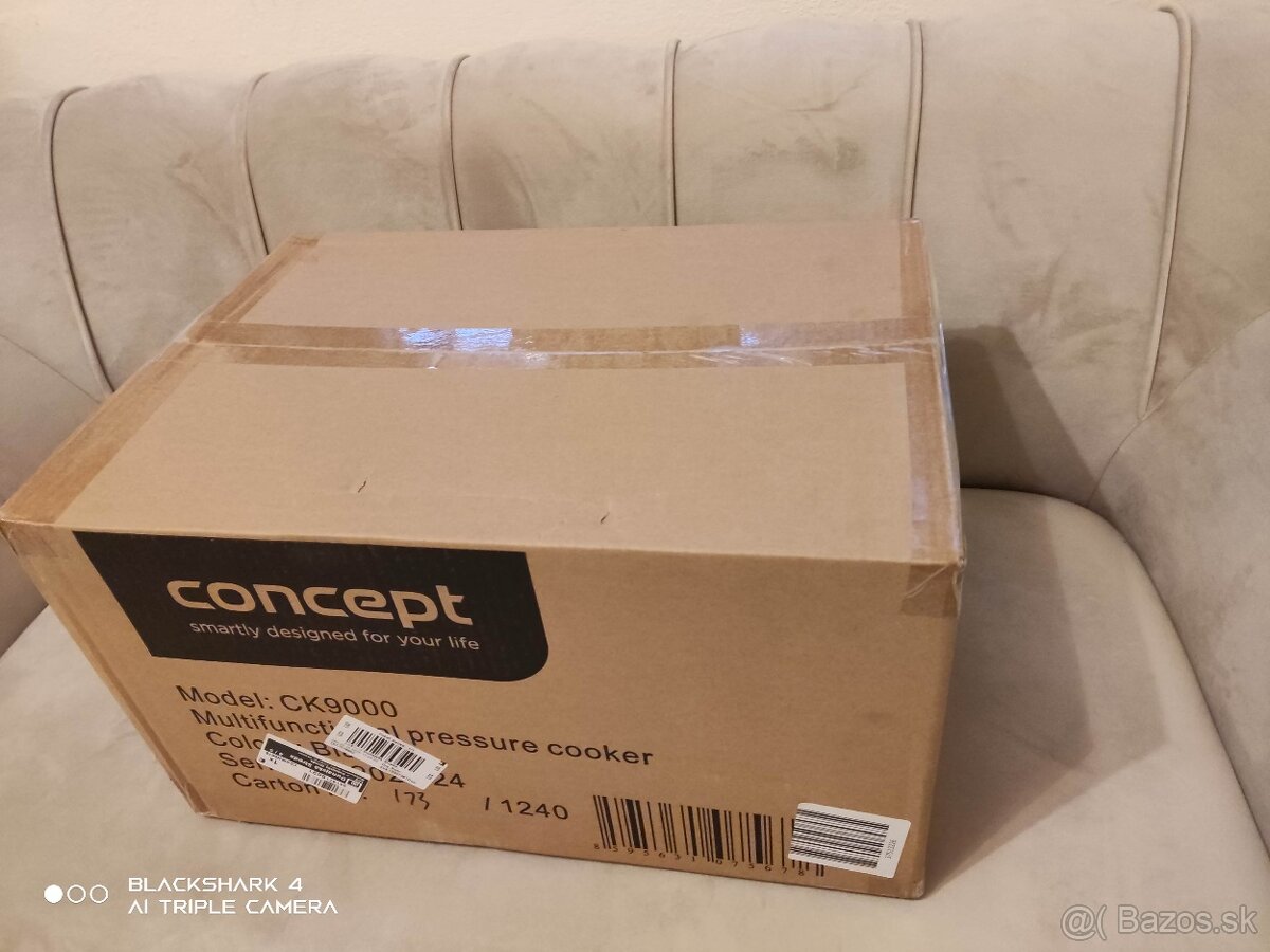 Multifunkčný hrniec Concept CK9000, 6l - NOVÝ, nepoužitý - 4