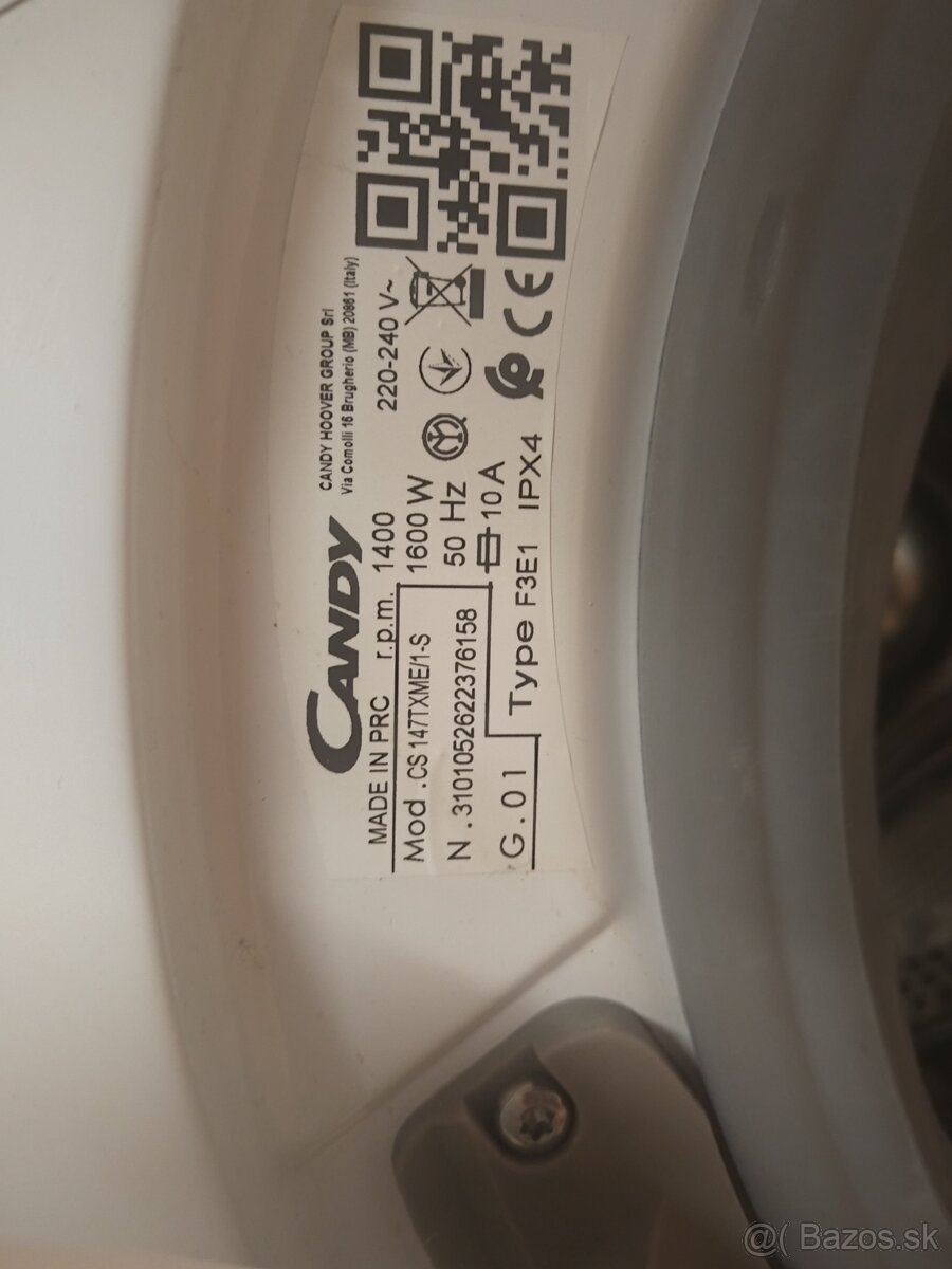 Predám novú práčku Candy - 4