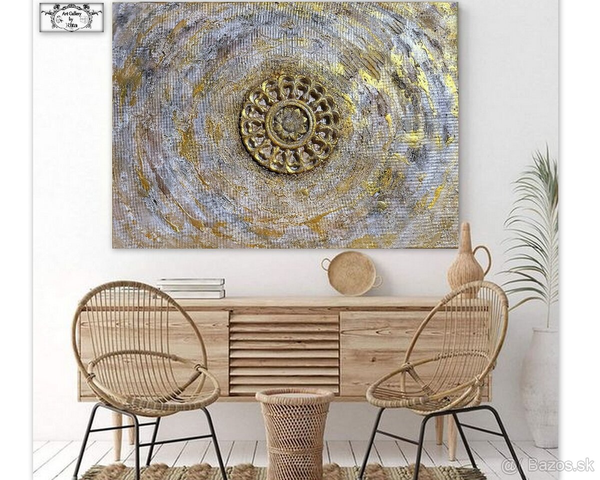 3d maľba "Uprostred duše" ( 70x50 cm ) - 4