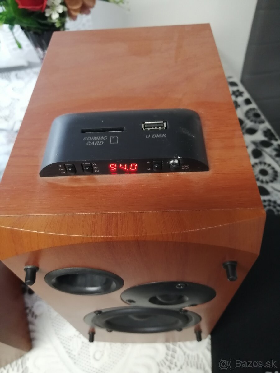 Bluetooth sal štúdiové aktívne reprobedne - 4