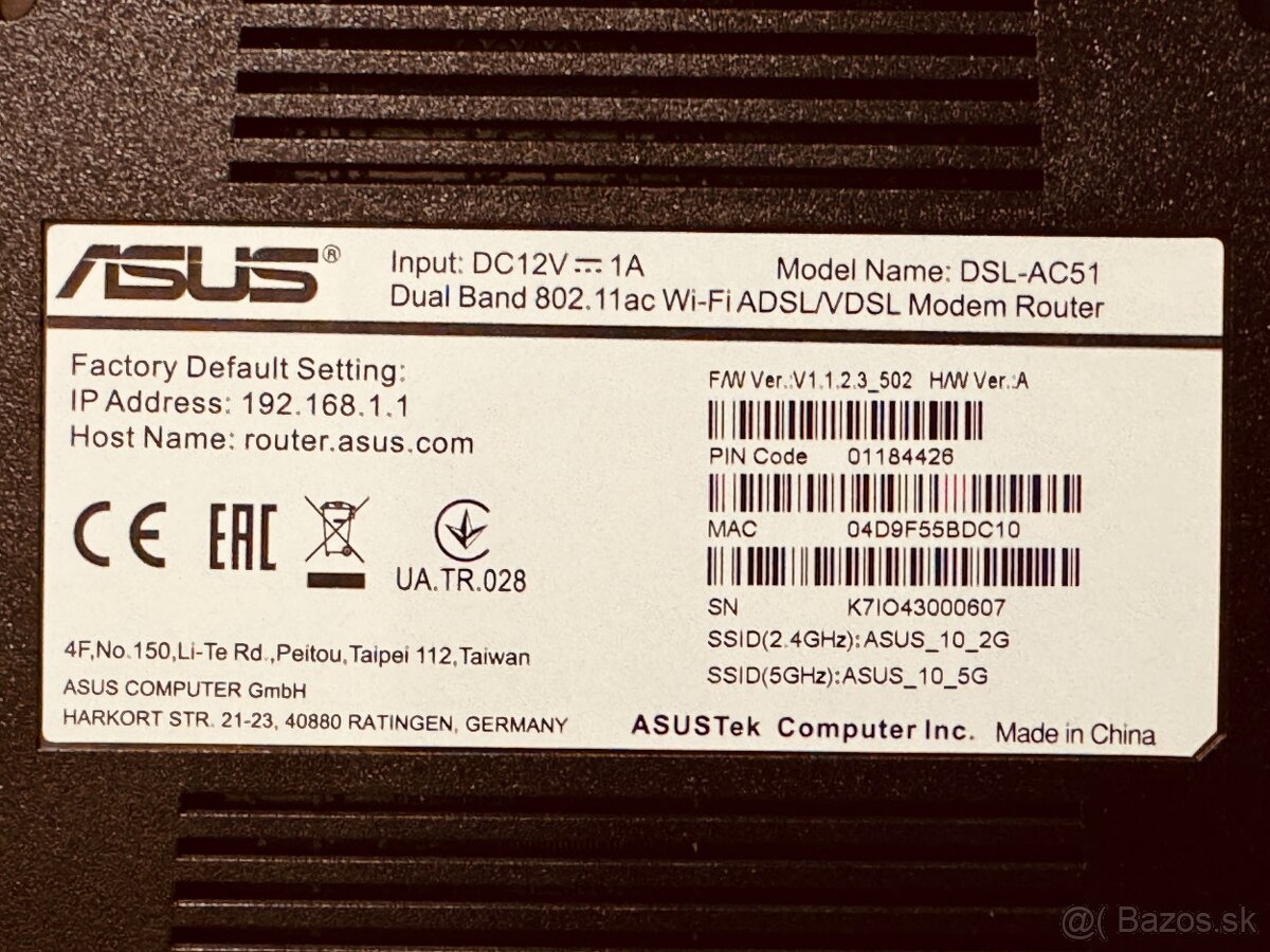Router ASUS DSL-AC51 - 4