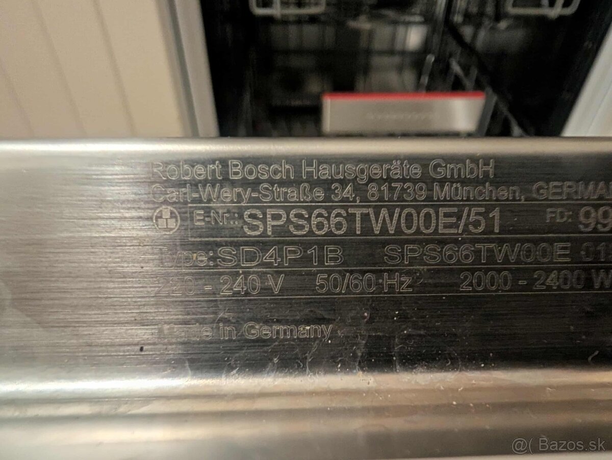 Umývačka riadu Bosch - 4