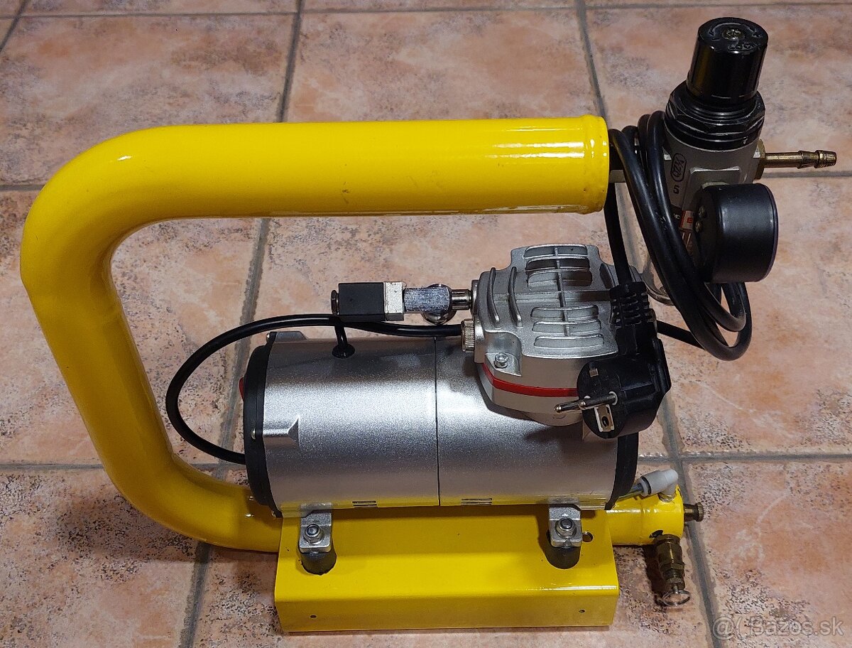 Airbrush kompresor s tlakovou nádobou 1 L - 4