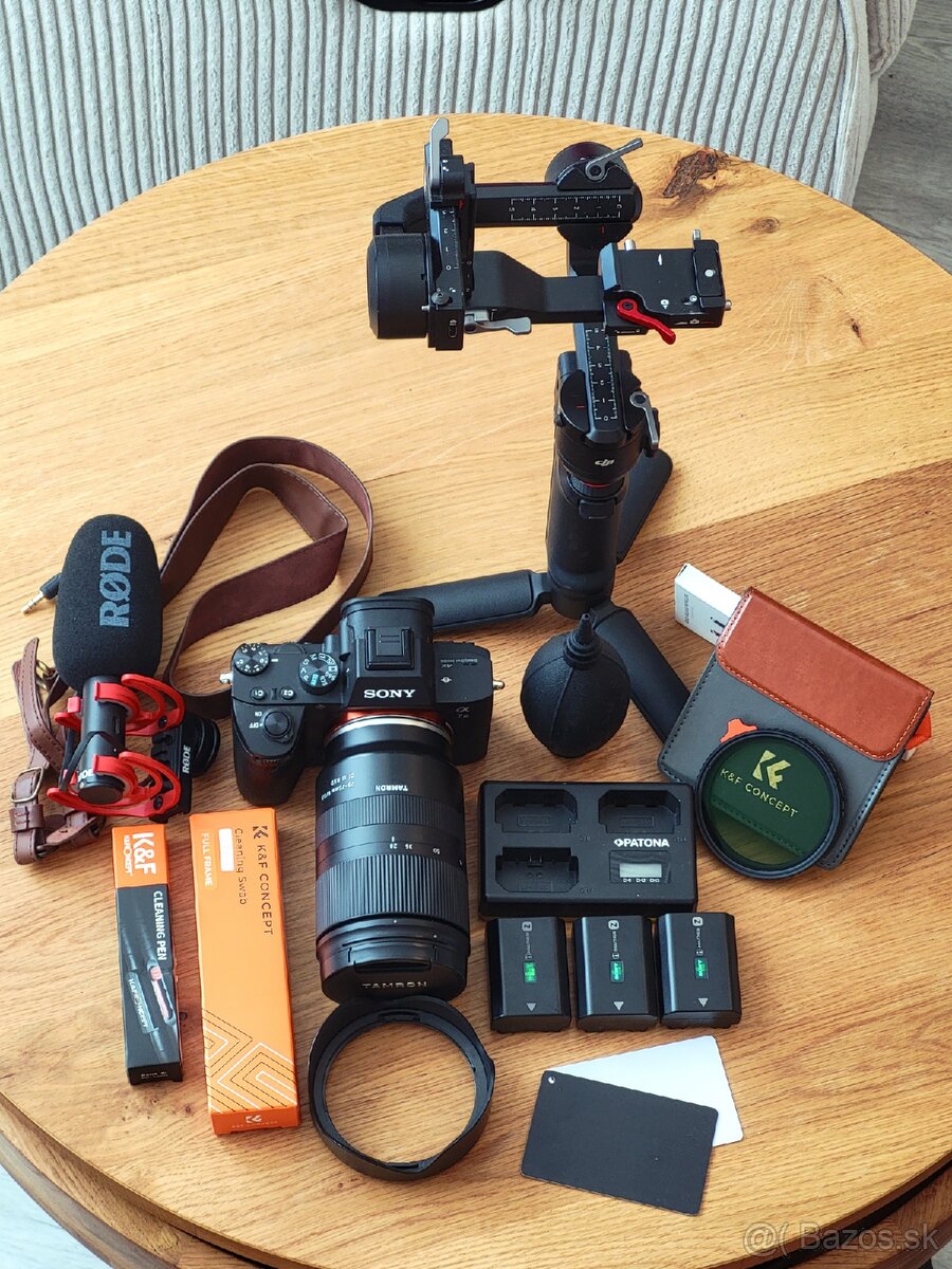 📸 SONY A7 III + Tamron 28–75 + prĂslušenstvo – TOP stav - 4