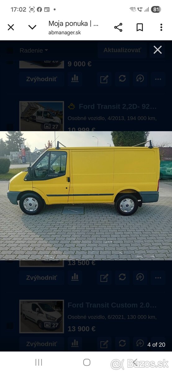 Ford Transit 2,4D 103KW 4X4 - 4