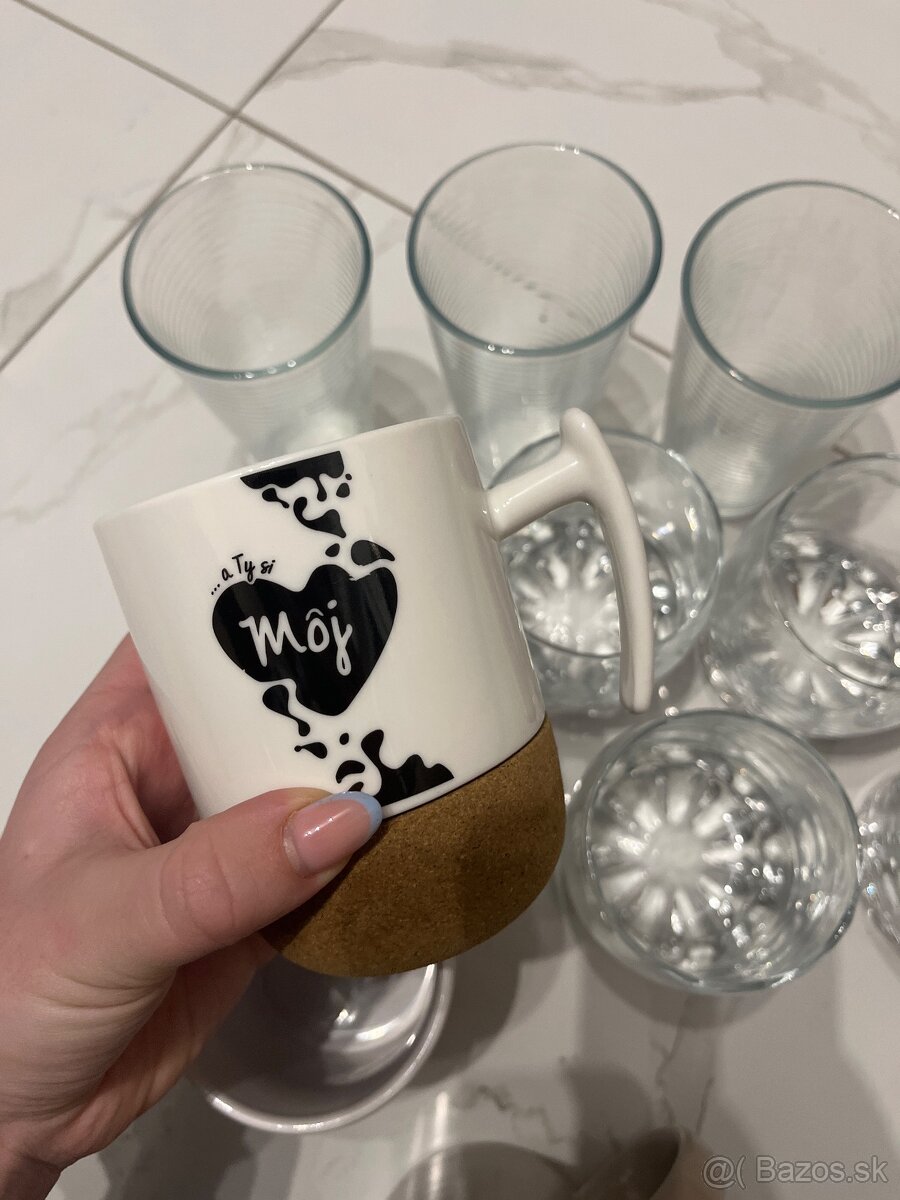 Poháre a šálky sada - 4