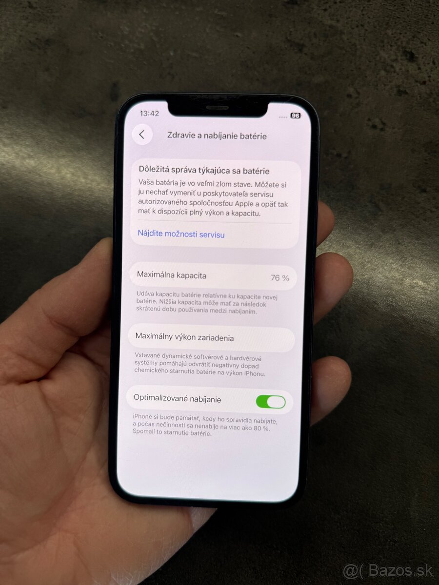 Predam Iphone 12 128gb cierny - 4