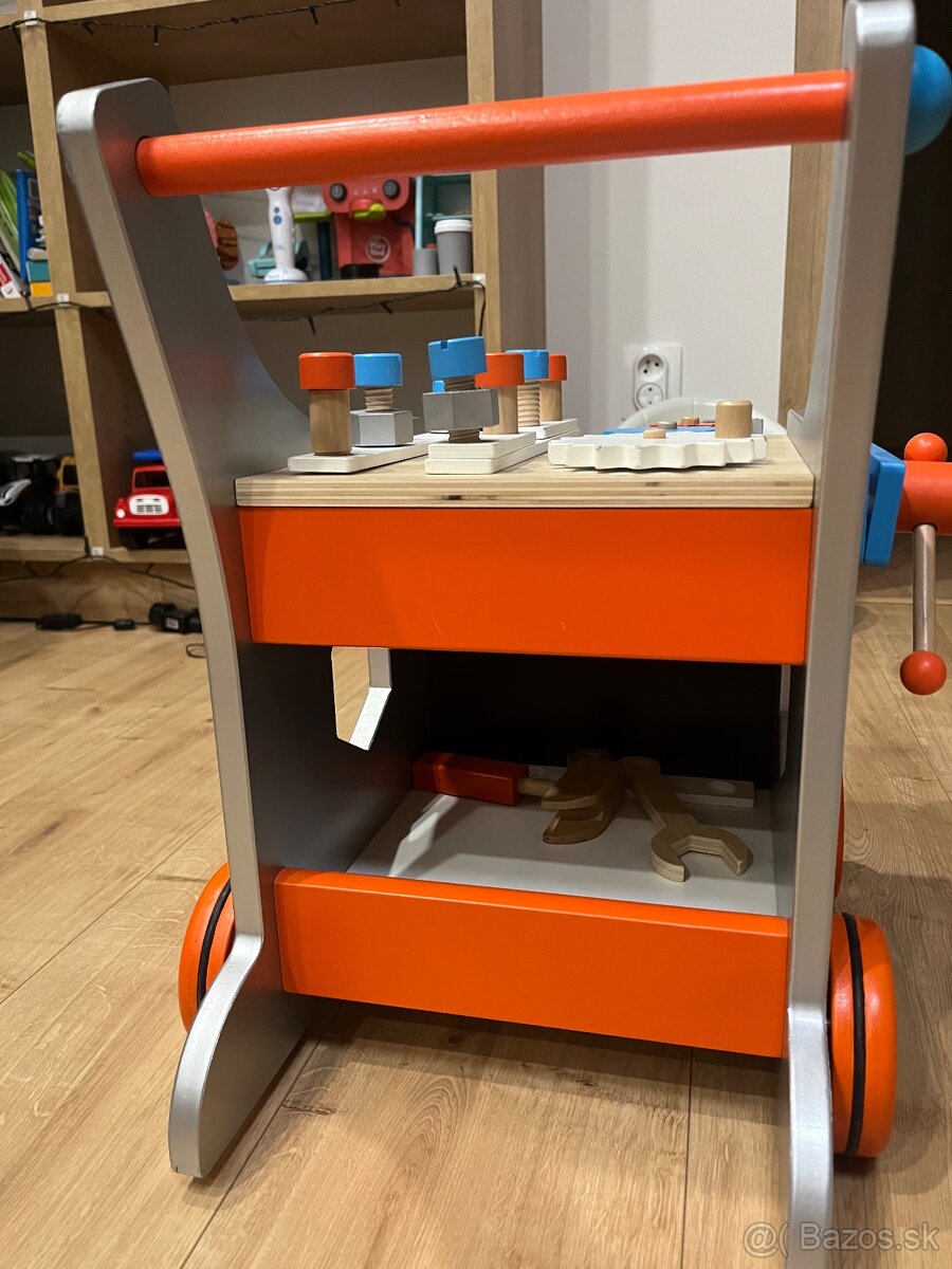 Predám Janod BricoKids chodítko s náradím - 4