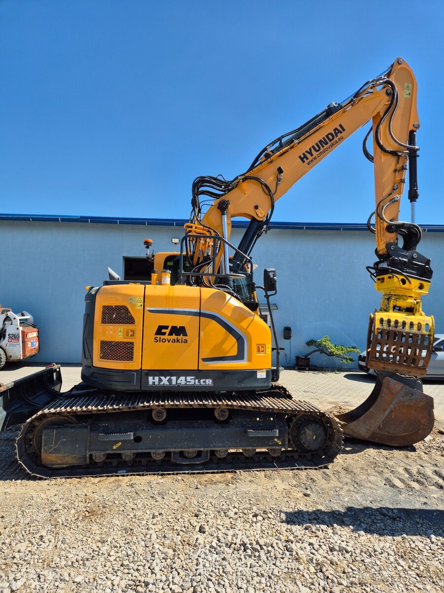 Hyundai HX145LCR OilQuick + drapak - 4