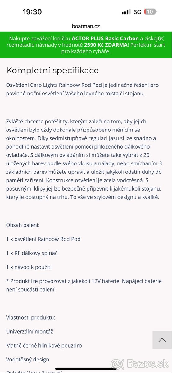 Svetlo na stojan - 4