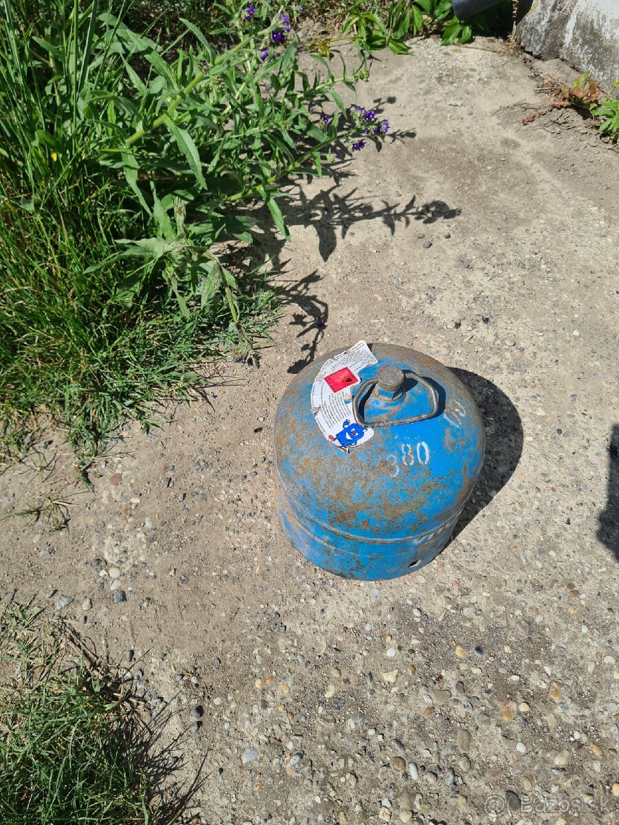 Propán butanova fľaša 2kg - 4