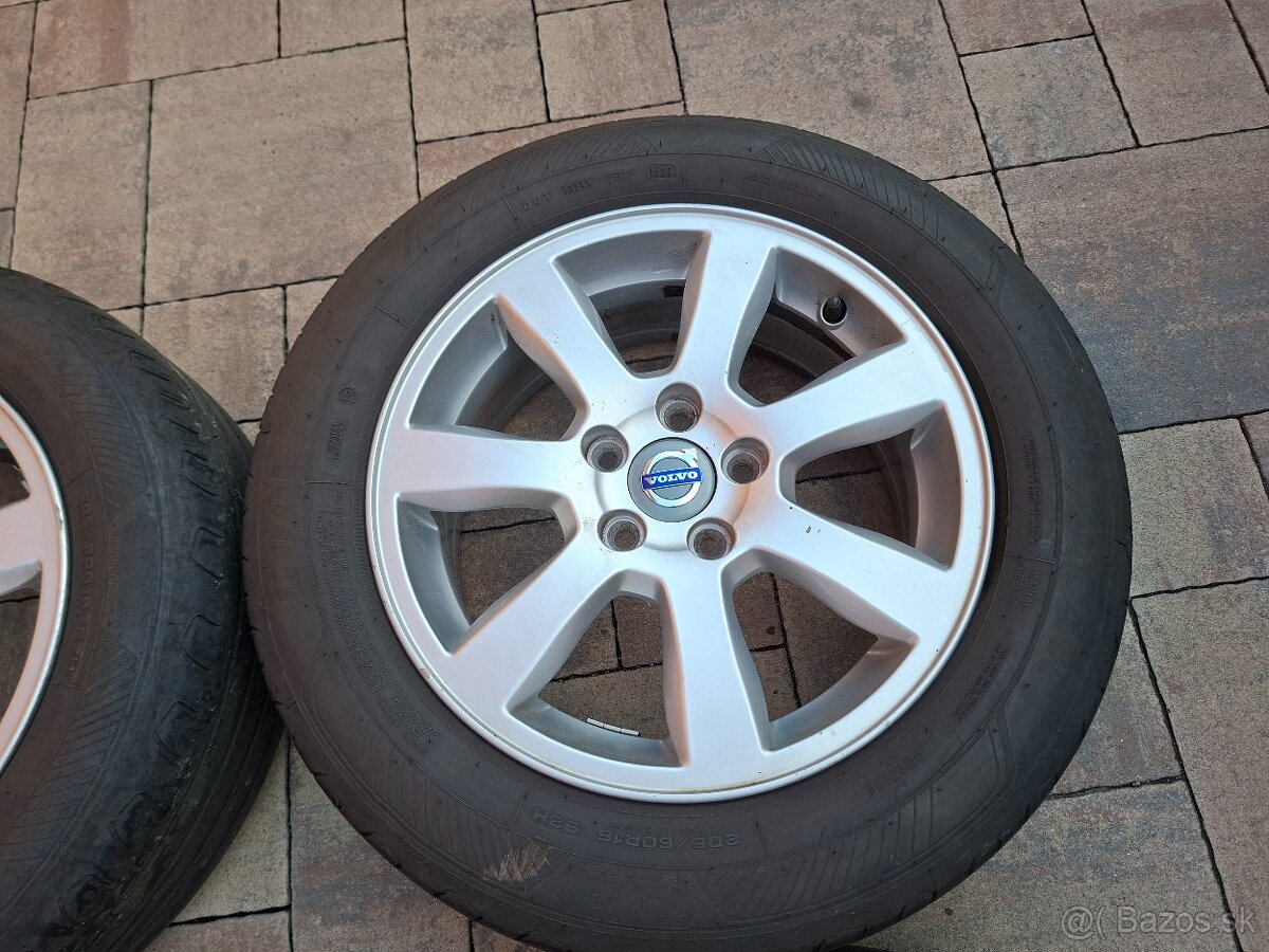 Predám hlinikové disky org.Volvo--R16 - 4