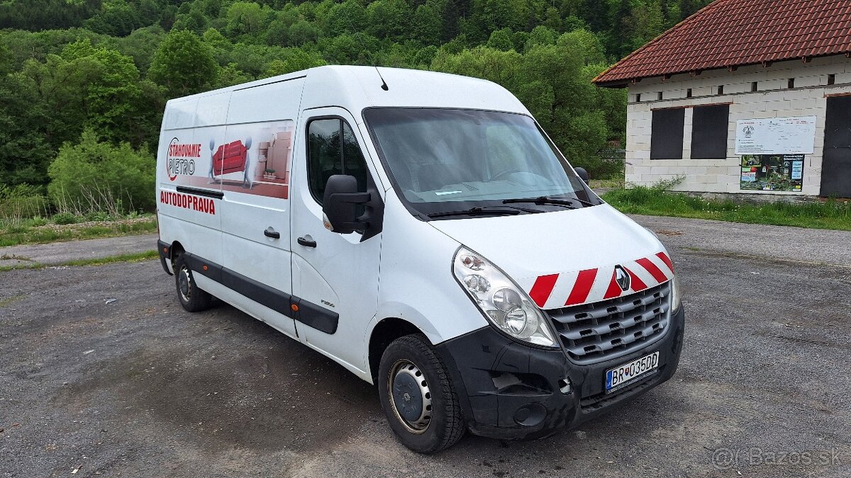 Renault Master 2.3dci 92kw rok 2011 3 miestny - 4