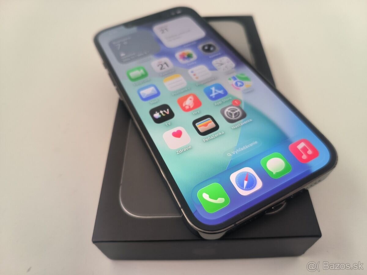 apple iphone 13 PRO 128gb Graphite / Batéria 100% - 4