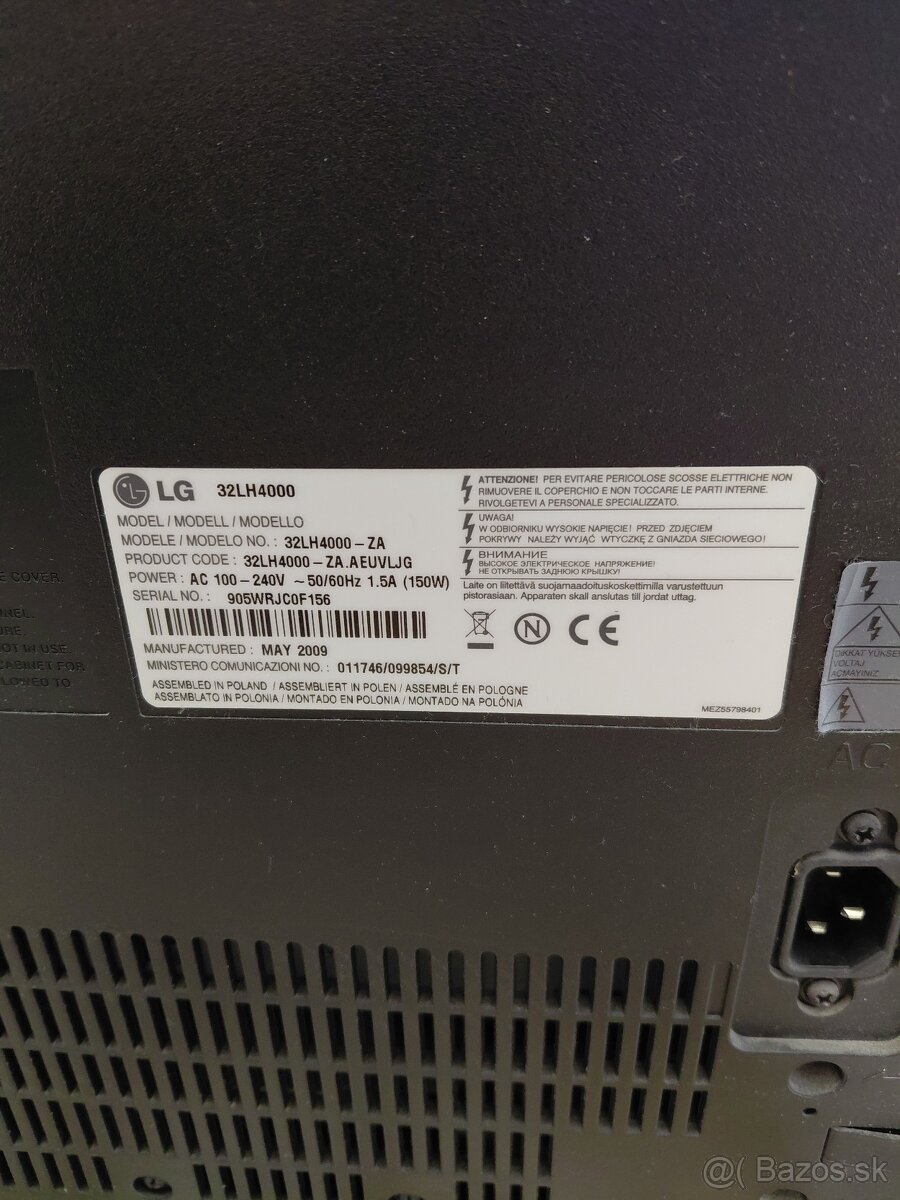 Televízor LG - 4