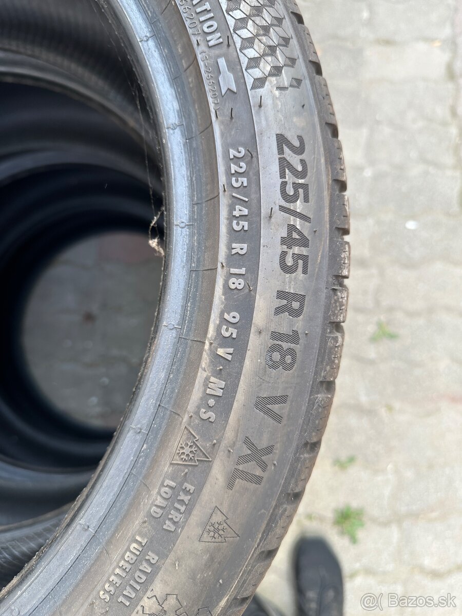 Zimné pneu Comtinental 245/45r18 - 4
