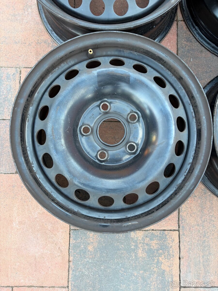 Plechové disky Seat R15, 5x112 - 4